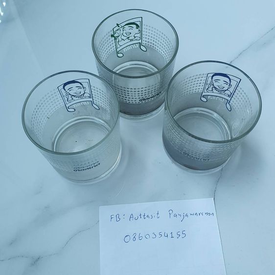 แก้วน้ำ นกแล x คอลเกต 3 ใบ 100 บาท รูปที่ 4