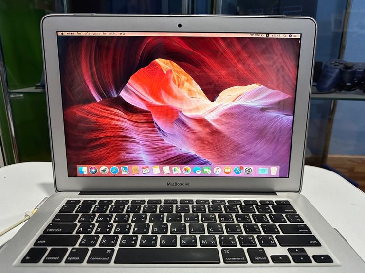  MacBook Air 2011 ใช้งานปกติแถมเคสใส จอเป็นดวง สภาพดังรูป รูปที่ 5