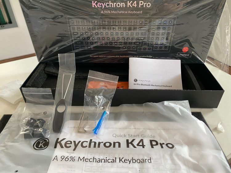 Keychron K4 Pro (Blue Switch, Thai-Eng) ราคาทักมาคุยได้ รูปที่ 2
