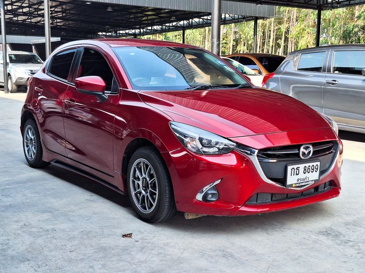 Mazda Mazda 2 2019 1.3 Sports High Connect Sedan เบนซิน เกียร์อัตโนมัติ แดง
