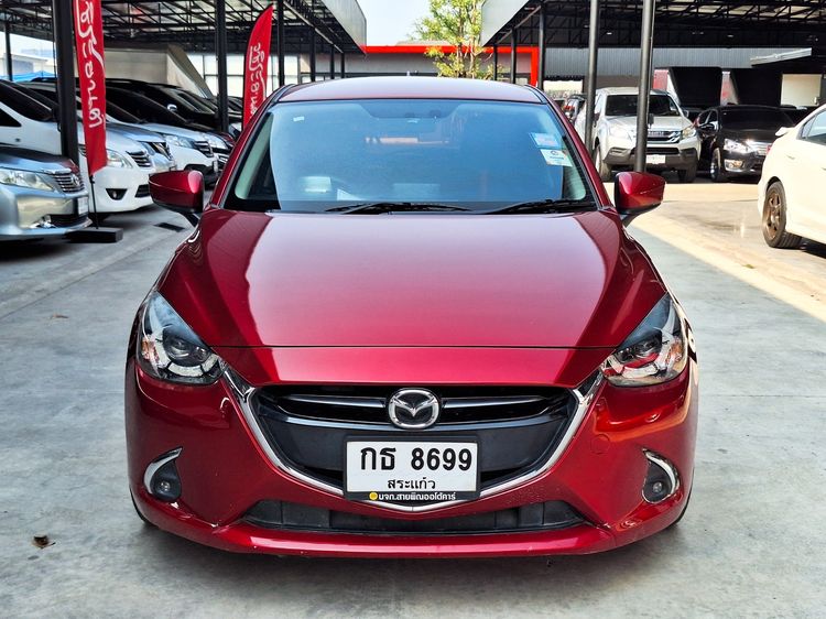 Mazda Mazda 2 2019 1.3 Sports High Connect Sedan เบนซิน เกียร์อัตโนมัติ แดง รูปที่ 2