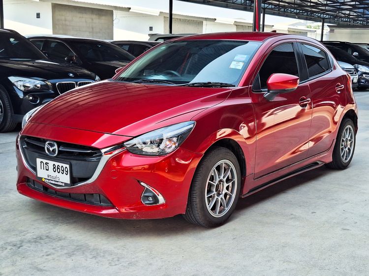 Mazda Mazda 2 2019 1.3 Sports High Connect Sedan เบนซิน เกียร์อัตโนมัติ แดง รูปที่ 3