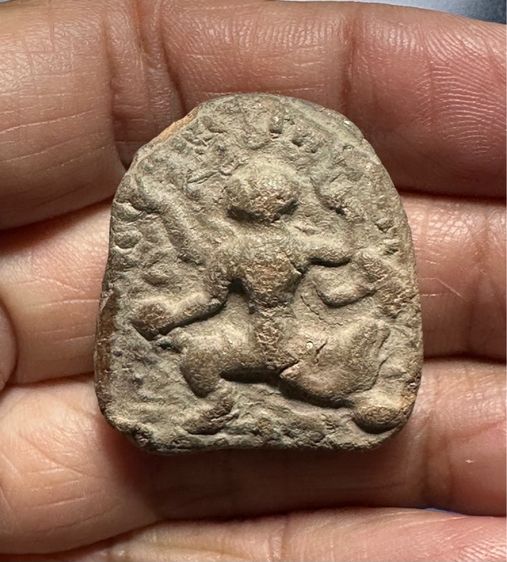 🙏เหรียญหล่อประภามลฑลเลี่ยมเดิม🙏เหรียญประมลฑลตัดชิด🙏หนุมานหลังจาร ไม่ทราบที่องค์ละ 1550 รูปที่ 13