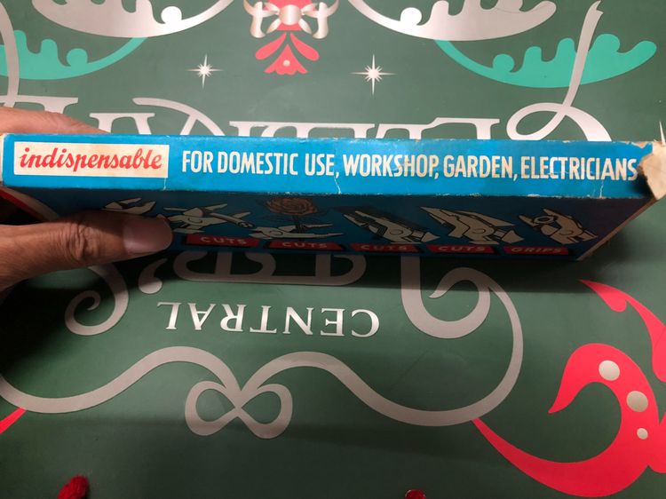 คีมปากจิ้งจก ตรา Fit (West Germany) รุ่นไม่มีตราปั๊ม หมุดวงกลม 2 ด้าน ด้ามแดง