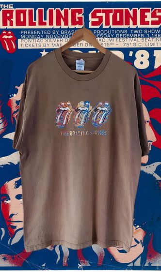 เสื้อวง Vintage T Shirt The Rolling Stones 2004s'