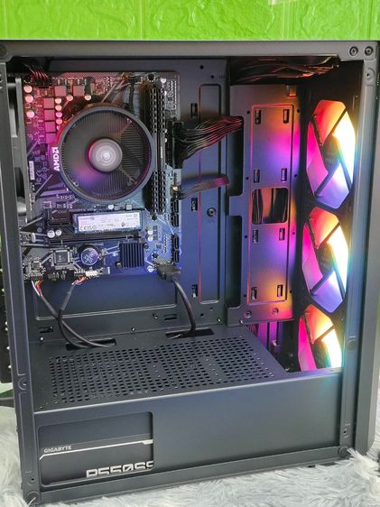 ชุดคอมพิวเตอร์พร้อมจออุปกรณ์ครบ CPU RYZEN5 RAM16 SSD 256GB พร้อมจอ 24" กล่องประกันครบชุด รูปที่ 3