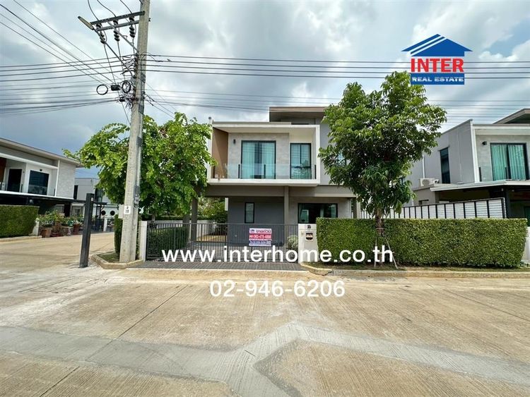 บ้านเดี่ยว 2 ชั้น 50.9 ตร.ว. หมู่บ้านเอสเกตไลฟ์ ราชพฤกษ์ – กาญจนาภิเษก ถนนราชพฤกษ์ ถนนกาญจนาภิเษก ถนนหมายเลข345 ปากเกร็ด นนทบุรี