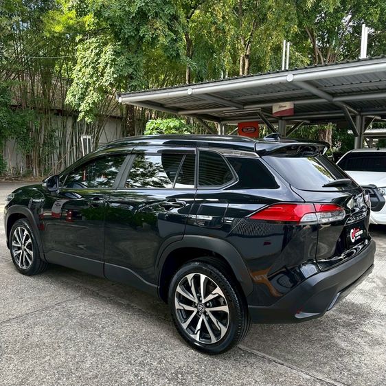 Toyota Corolla Cross 2021 1.8 Hybrid Premium Safety Sedan ไฮบริด ไม่ติดแก๊ส เกียร์อัตโนมัติ ดำ รูปที่ 4