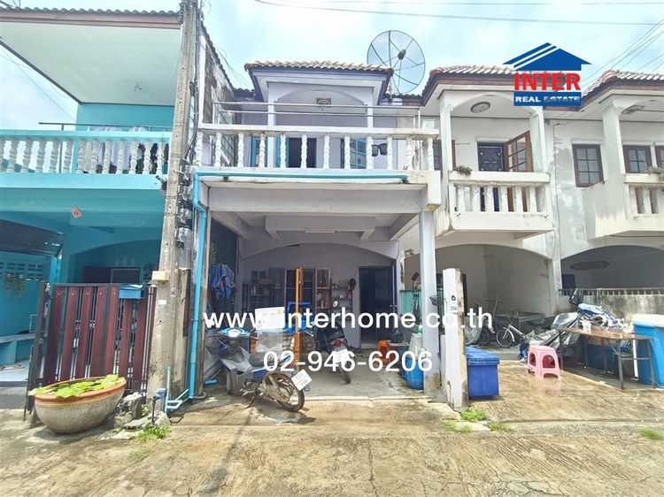 มีบางส่วน ไม่ใช่ ทาวน์เฮ้าส์ 2 ชั้น 16 ตร.ว. หมู่บ้านณัฐวรรณ ซอยรังสิต-นครนายก31 ถนนรังสิต-นครนายก ถนนเลียบคลองสอง ธัญบุรี ปทุมธานี