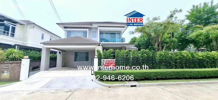 มีบางส่วน บ้านเดี่ยว 2 ชั้น 100.9 ตร.ว. หมู่บ้านเดอะแกรนด์ วงแหวน–ประชาอุทิศ ถนนประชาอุทิศ ถนนพระราม2 ถนนเลียบทางด่วนทุ่งครุ เขตทุ่งครุ กรุงเทพมหานคร