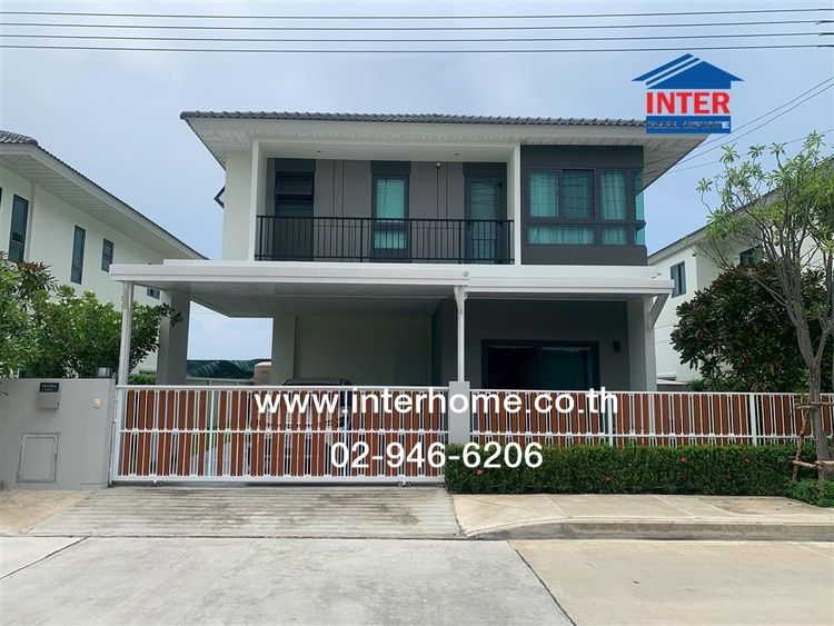 บ้านเดี่ยว 2 ชั้น 57.4 ตร.ว. หมู่บ้านศุภาลัยไพร์ด บางใหญ่ ซอยวัดพระนอน ถนนประชาอุทิศ ถนนกาญจนาภิเษก บางใหญ่ นนทบุรี