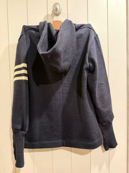 Hoodie knit cardigan made in USA  รูปที่ 6