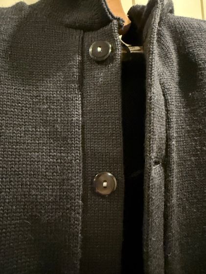 Hoodie knit cardigan made in USA  รูปที่ 4
