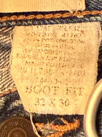 Gap boot fit made in USA รูปที่ 5