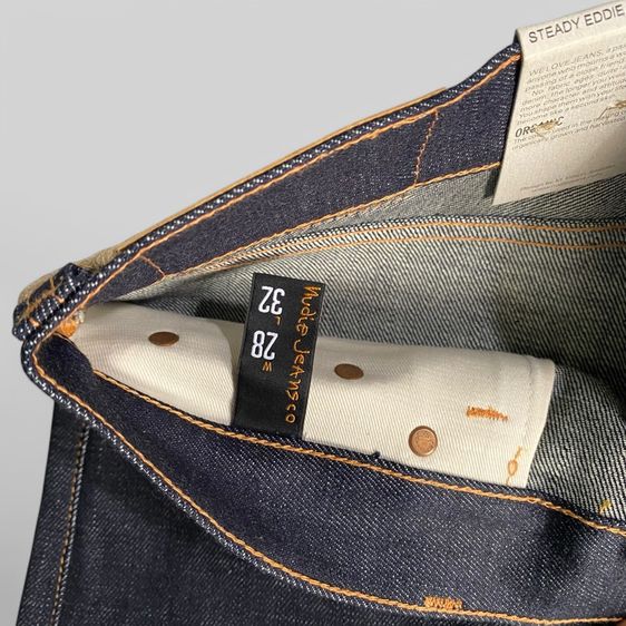 กางเกงยีนส์ Nudie Steady Eddie II แท้ มือหนึ่ง รูปที่ 4