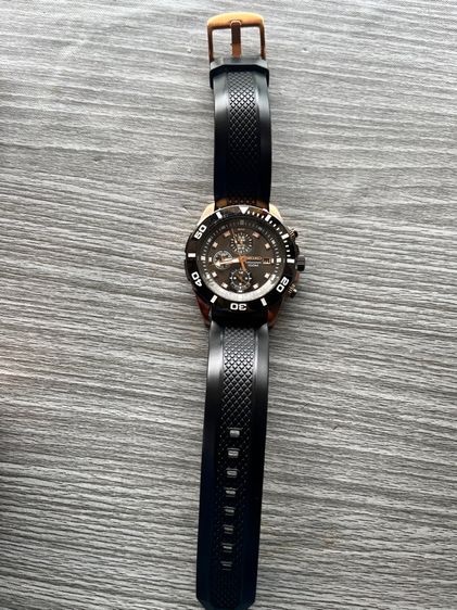 Seiko Chronograph 100M สายยางเรซิ่น รูปที่ 8