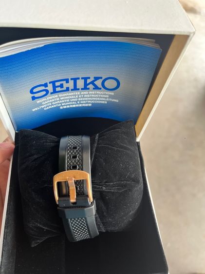 Seiko Chronograph 100M สายยางเรซิ่น รูปที่ 11