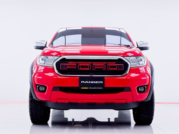 Ford Ranger 2019 2.2 Hi-Rider XLT Pickup ดีเซล ไม่ติดแก๊ส เกียร์ธรรมดา แดง รูปที่ 3