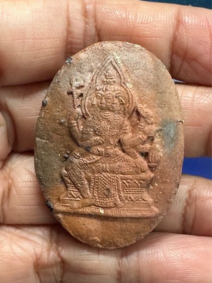 พระพรหม เนื้อดินเผาผสมผงปถมัง ล.ป.สีห์ วัดสะแก 2519