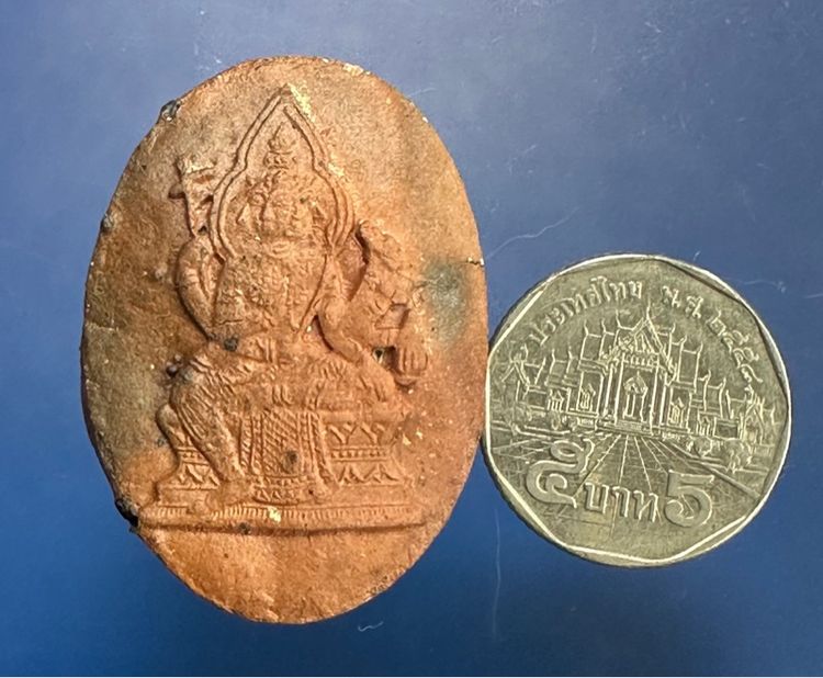 พระพรหม เนื้อดินเผาผสมผงปถมัง ล.ป.สีห์ วัดสะแก 2519 รูปที่ 6