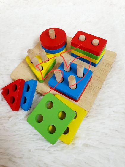 ของเล่นไม้บทบาทสมมุต ของเล่นเสริมพัฒนาการเด็ก มีหลายราคาในภาพ ไม่รวมค่าส่ง สนใจทักแชทนะคะ รูปที่ 4