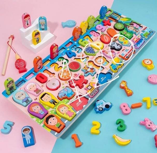 ของเล่นไม้บทบาทสมมุต ของเล่นเสริมพัฒนาการเด็ก มีหลายราคาในภาพ ไม่รวมค่าส่ง สนใจทักแชทนะคะ รูปที่ 5