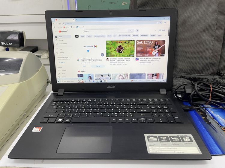 Acer Aspire 3  15.6 นิ้ว Ram 8 สภาพสวย แบตนาน ราคาถูกใจ รูปที่ 2