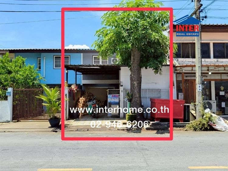 ทาวน์เฮ้าส์ 2 ชั้น 27 ตร.ว. การเคหะชุมชนนนทบุรี ใกล้ห้าแยกปากเกร็ด ถนนติวานนท์ ถนนเคหะนนทบุรี ปากเกร็ด นนทบุรี