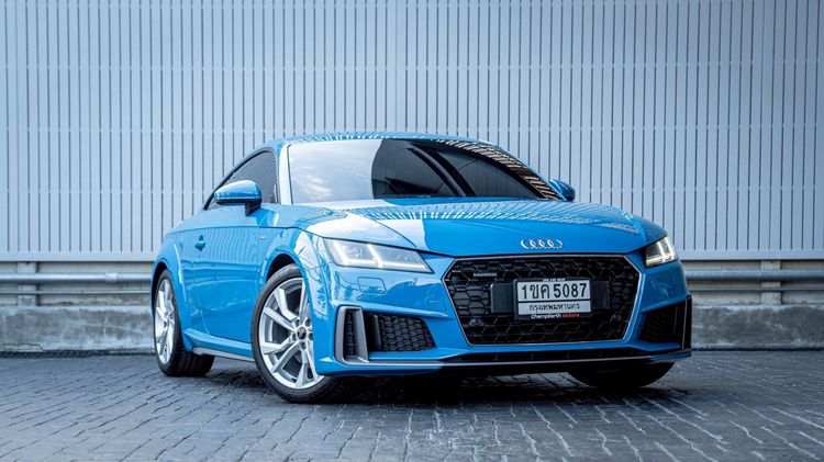 รถ Audi Audi TT  2.0 TFSI Quattro S Line 4WD สี ฟ้า