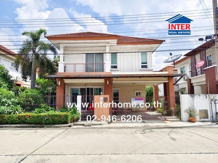 บ้านเดี่ยว 2 ชั้น 51.3 ตร.ว หมู่บ้านเจ.ดับบลิว แกรนด์ธารา สามวา-มีนบุรี ใกล้โลตัสสุวินทวงศ์ ซอยสุภาพบุรุษ ถนนรามอินทรา ถนนสามวา เขตมีนบุรี 