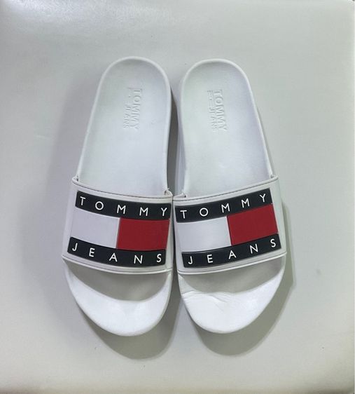 รองเท้าแตะแบบมีหูและแบบสวม รองเท้าแตะ Tommy Hilfiger