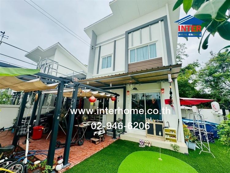บ้านเเฝด 2 ชั้น 51.9 ตร.ว. หมู่บ้านแลนซีโอคริป เพชรเกษม81 ซอยเพชรเกษม81 ถนนเพชรเกษม ถนนพุทธสาคร กระทุ่มแบน สมุทรสาคร รูปที่ 3