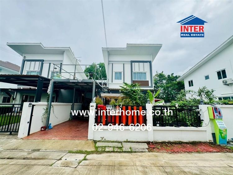 บ้านเเฝด 2 ชั้น 51.9 ตร.ว. หมู่บ้านแลนซีโอคริป เพชรเกษม81 ซอยเพชรเกษม81 ถนนเพชรเกษม ถนนพุทธสาคร กระทุ่มแบน สมุทรสาคร