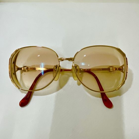 YSL. YVES SAINT LAURENT แท้ หุ้มทองแท้14k.กรอบแว่นตา