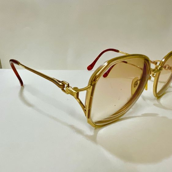 YSL. YVES SAINT LAURENT แท้ หุ้มทองแท้14k.กรอบแว่นตา รูปที่ 5
