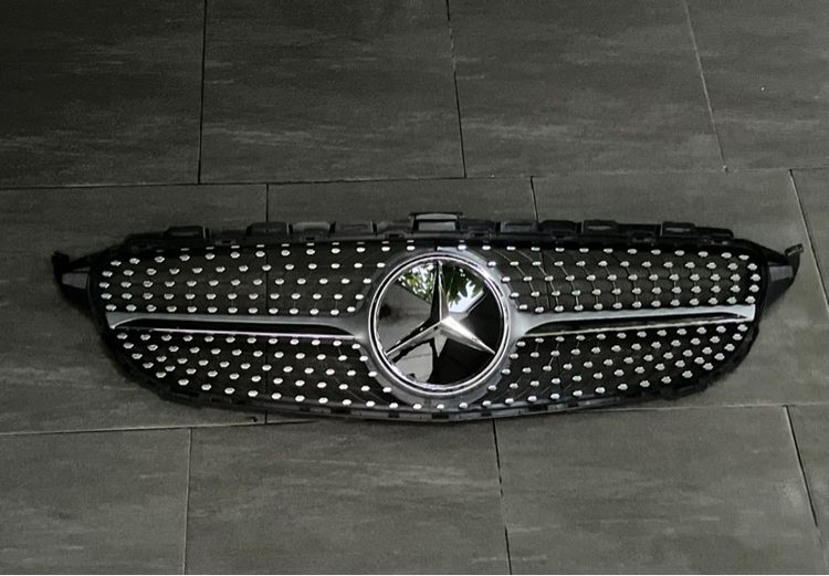 กระจังหน้า Benz W205 Diamond AMG ใส่ C Class Coupe และ Sedan รถรุ่นเรด้า MinorChange ปี 2018 2019 2020 2021 รูปที่ 5