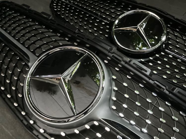 กระจังหน้า Benz W205 Diamond AMG ใส่ C Class Coupe และ Sedan รถรุ่นเรด้า MinorChange ปี 2018 2019 2020 2021 รูปที่ 4