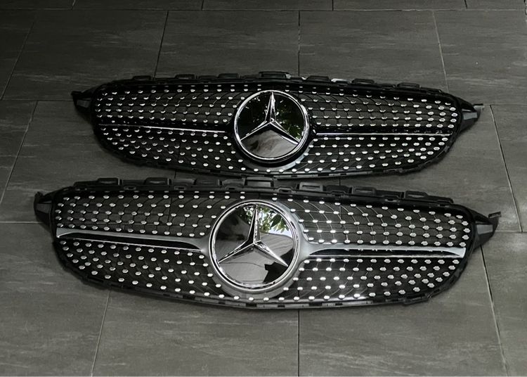 กระจังหน้า Benz W205 Diamond AMG ใส่ C Class Coupe และ Sedan รถรุ่นเรด้า MinorChange ปี 2018 2019 2020 2021 รูปที่ 8