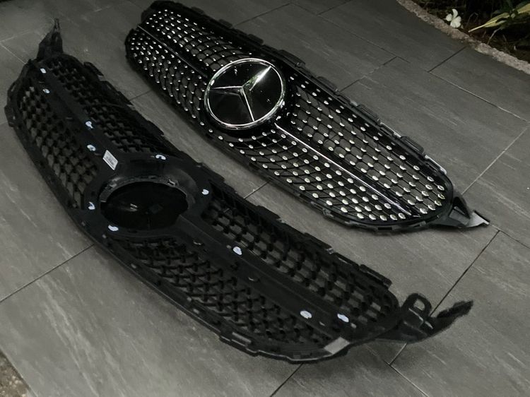 กระจังหน้า Benz W205 Diamond AMG ใส่ C Class Coupe และ Sedan รถรุ่นเรด้า MinorChange ปี 2018 2019 2020 2021 รูปที่ 9