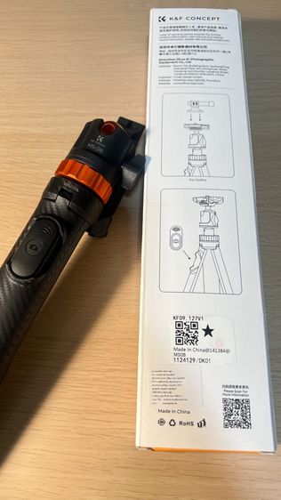 ไม้Selfie ยี่ห้อ K F Selfie Tripod MS 08 ของใหม่ รูปที่ 7