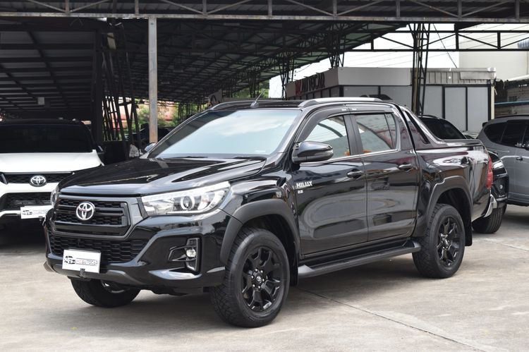 Toyota Hilux Revo 2018 2.8 Prerunner G Rocco Pickup ดีเซล ไม่ติดแก๊ส เกียร์อัตโนมัติ ดำ รูปที่ 2