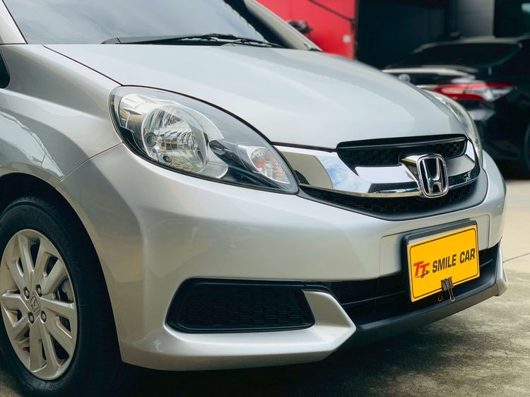Honda Mobilio 2015 1.5 V Utility-car เบนซิน ไม่ติดแก๊ส เกียร์อัตโนมัติ บรอนซ์เงิน รูปที่ 4