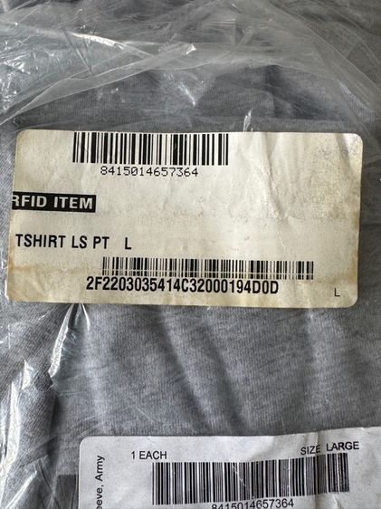 เสื้อยืดแขนยาวกองทัพสหรัฐ USA 🇺🇸  รูปที่ 8