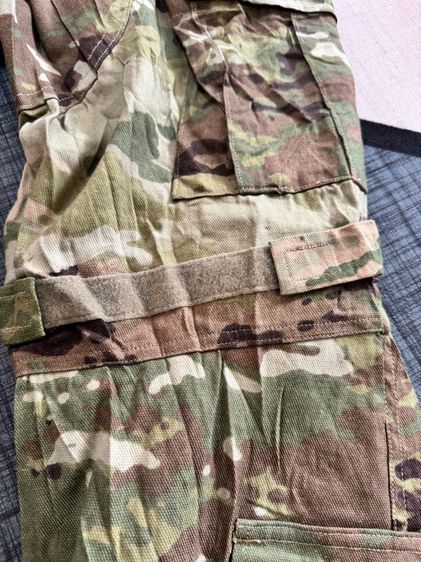 กางเกงทหารลายมัลติแคมผ้ากันไฟแท้ USA 🇺🇸  รูปที่ 9