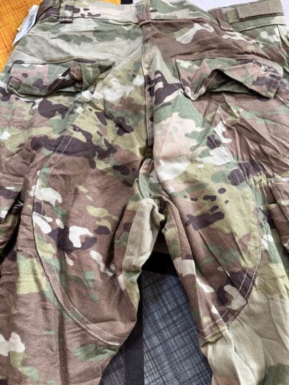 กางเกงทหารลายมัลติแคมผ้ากันไฟแท้ USA 🇺🇸  รูปที่ 4