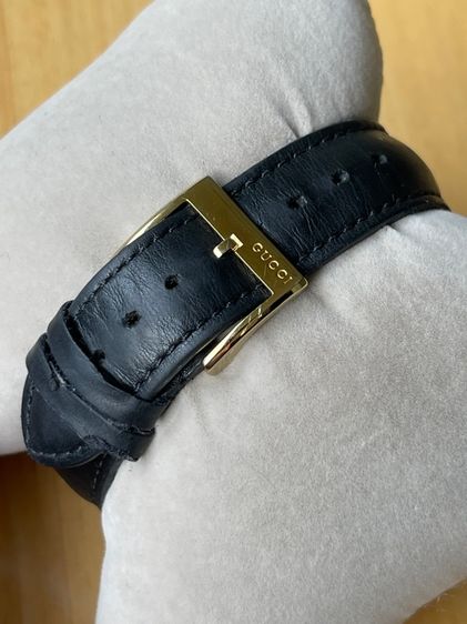 GUCCI G Timeless Coral Blue Dial Leather Strap Men’s Watch 38 mm YA126462 รูปที่ 7