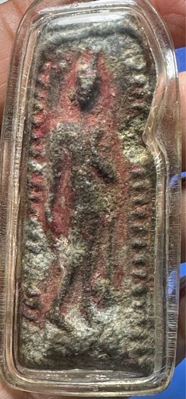 พระลีลาชินเขียว ลงชาด ไม่ทราบกรุ รูปที่ 12