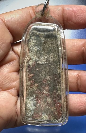 พระลีลาชินเขียว ลงชาด ไม่ทราบกรุ รูปที่ 9