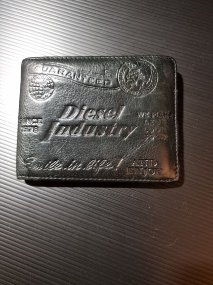 diesel men wallet  leather หนังแท้ ของแท้  หลายรายการสภาพสวย รูปที่ 8