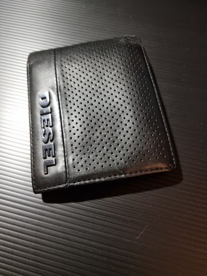 diesel men wallet  leather หนังแท้ ของแท้  หลายรายการสภาพสวย รูปที่ 3
